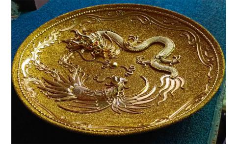 【品趣】满目错彩镂金的漆线雕漆线雕